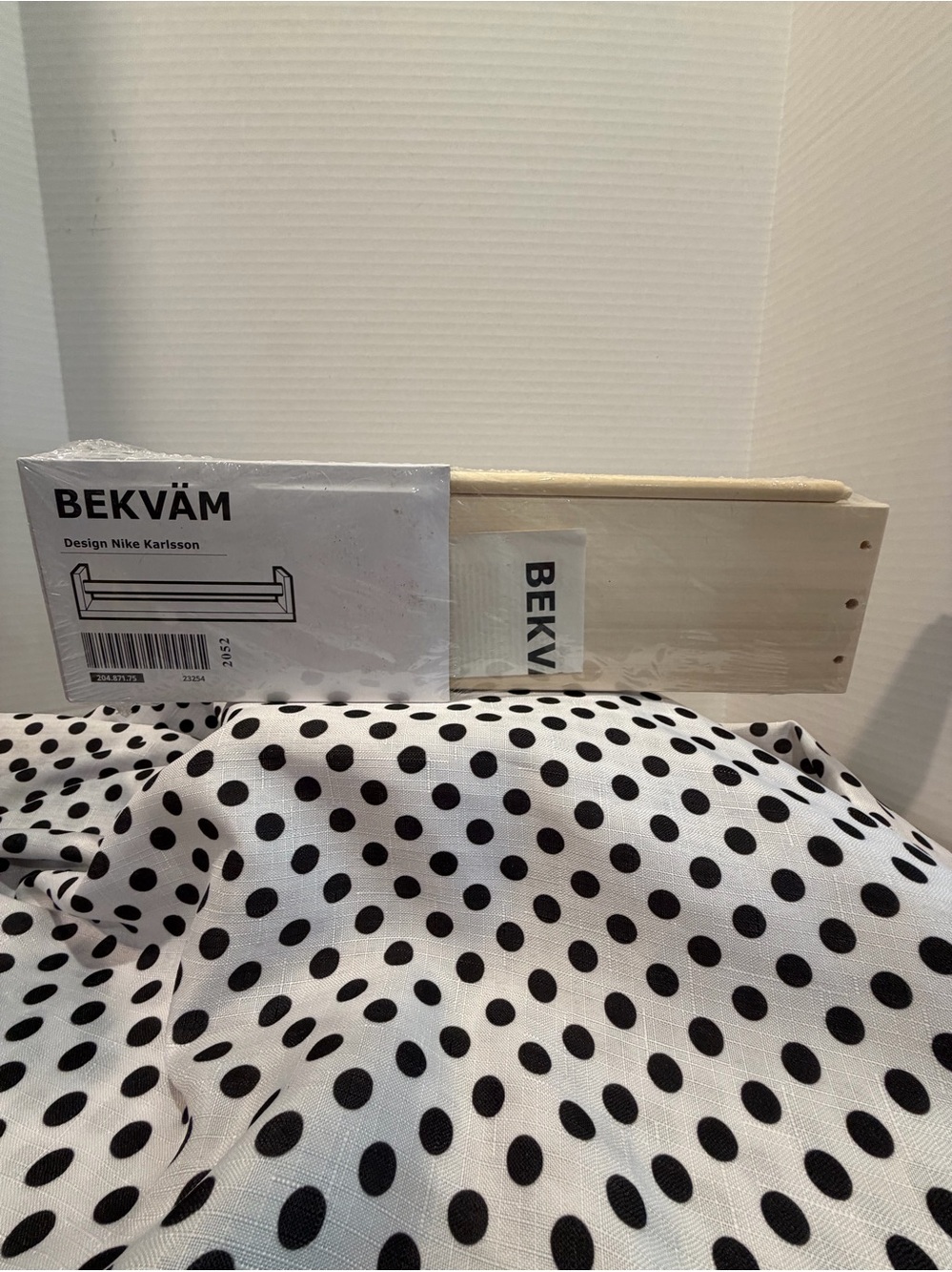 Ikea Bekvam Wooden Spice Rack Birch NEW